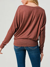 Load image into Gallery viewer, Heimious Dolman Sleeve Round Neck Sweater
