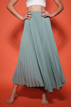 Load image into Gallery viewer, Ces Femme Pleated Maxi Skirt- Sage
