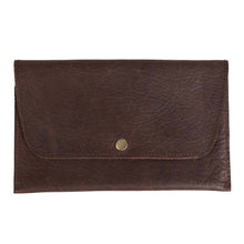 Load image into Gallery viewer, Brown Leather Clutch
