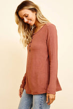 Load image into Gallery viewer, Rusty Rose Boatneck Top
