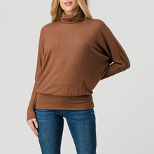 Load image into Gallery viewer, Heimious Dolman Sleeve Turtleneck Sweater
