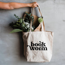 Load image into Gallery viewer, *Back In Stock!* Gladfolk Bookworm Tote Bag
