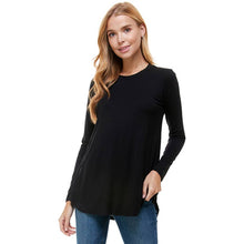 Load image into Gallery viewer, Soft Crew Neck Long Sleeve Top
