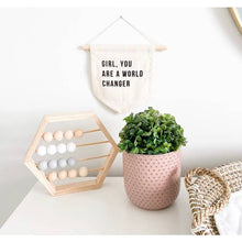Load image into Gallery viewer, *Back In Stock!* World Changer Hang Sign
