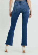 Load image into Gallery viewer, The Dark Slim Flare Jean
