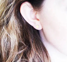 Load image into Gallery viewer, *Back In Stock!* Gold Stud Textured Earrings
