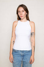 Load image into Gallery viewer, Soft Ribbed High Neck Tank
