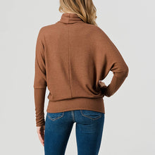 Load image into Gallery viewer, Heimious Dolman Sleeve Turtleneck Sweater
