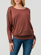 Load image into Gallery viewer, Heimious Dolman Sleeve Round Neck Sweater
