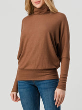 Load image into Gallery viewer, Heimious Dolman Sleeve Turtleneck Sweater
