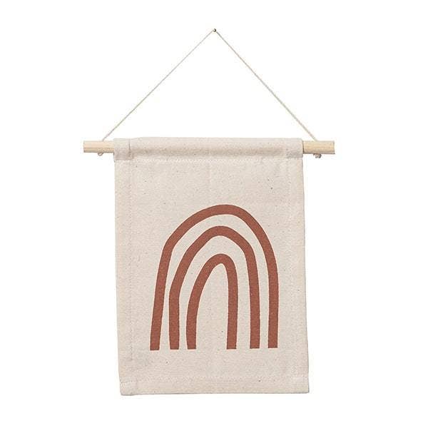 Rust Rainbow Hang Sign