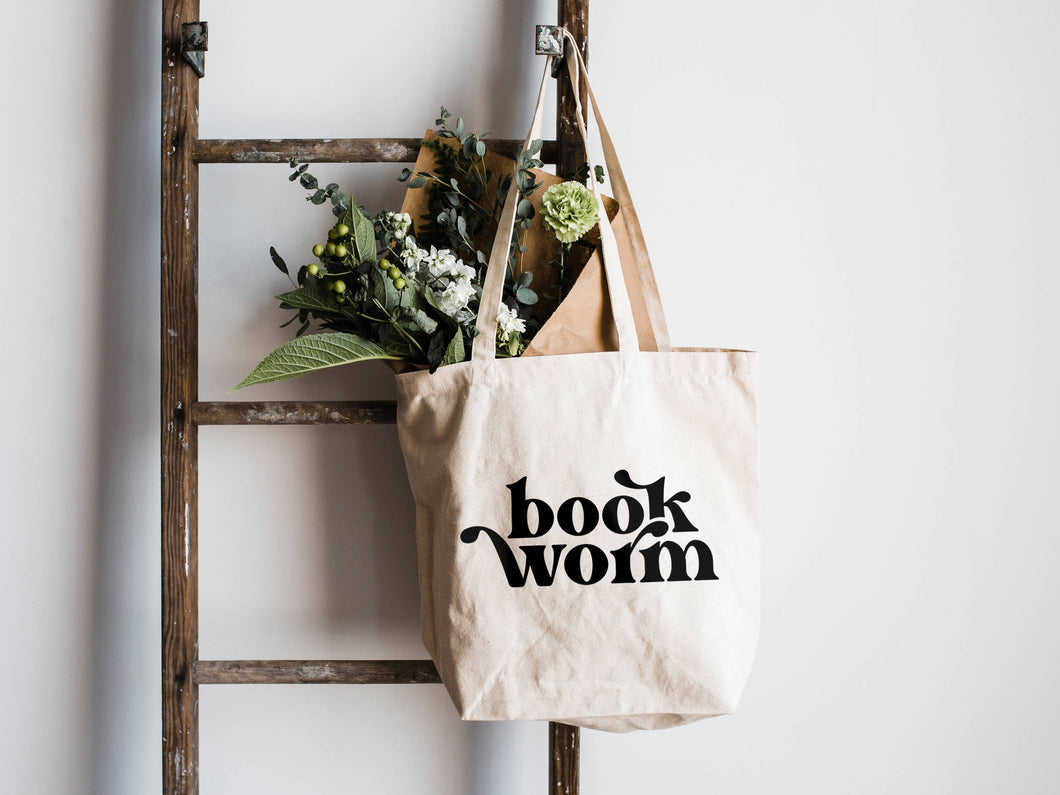 *Back In Stock!* Gladfolk Bookworm Tote Bag