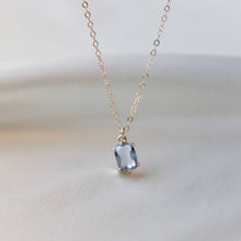 Load image into Gallery viewer, Wren Light Sapphire Necklace
